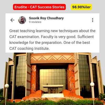 Student testimonials affirming the success achieved through online CAT classes.