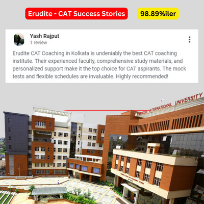 Best CAT coaching in India according to positive student reviews.