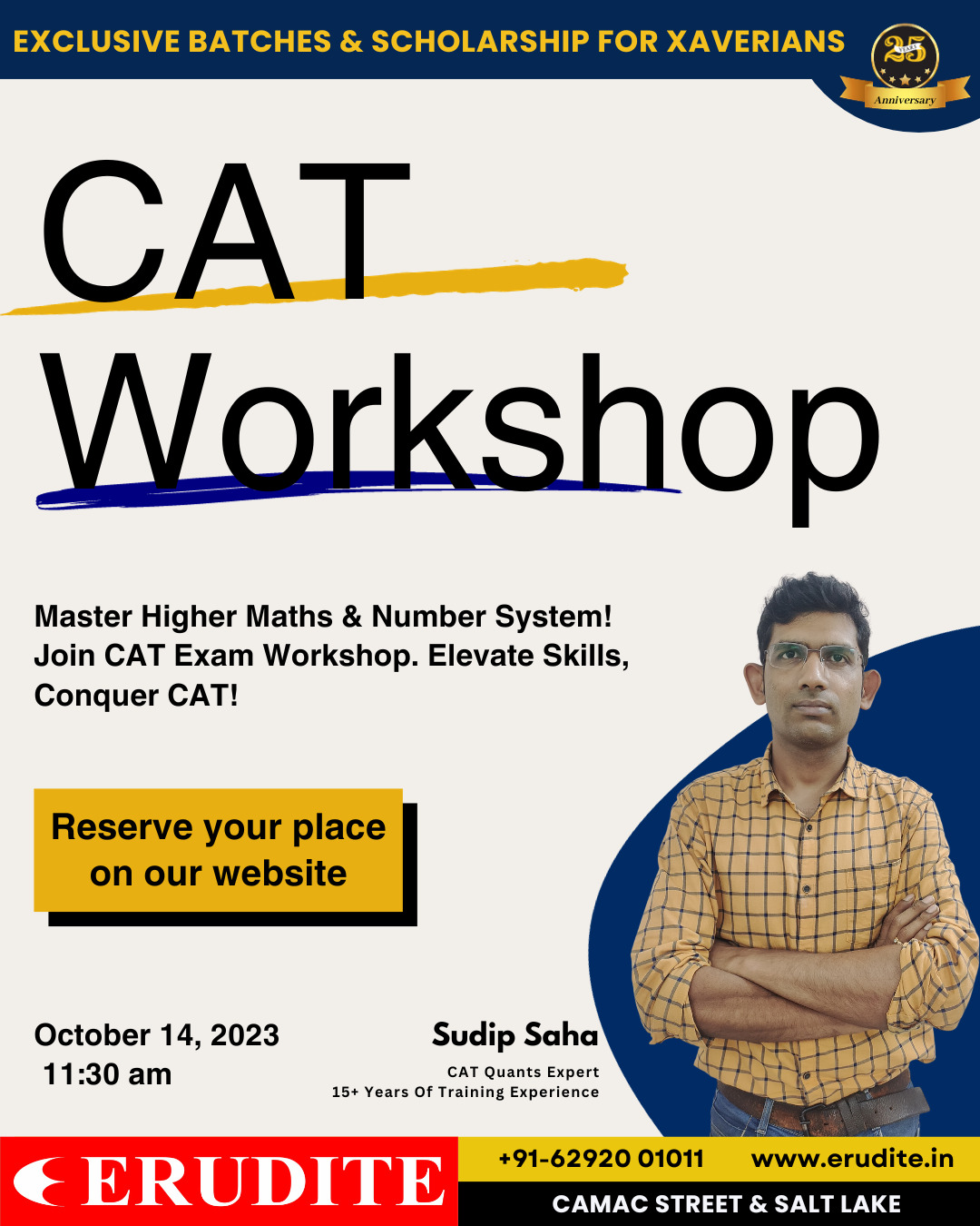 CAT exam workshop on higher maths and number systum