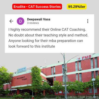 Online CAT Coaching: Unlocking Success at Erudite